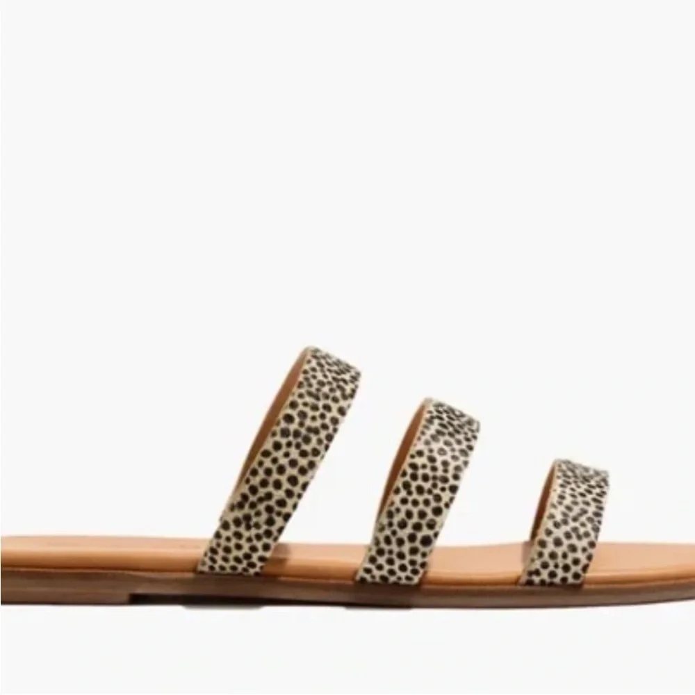 MADEWELL Ilana Sandal in Animal Print